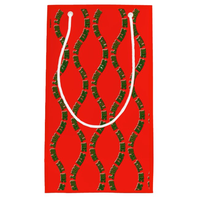 Röd och Grönt Öppna inte till 25:e december (Framsidan)