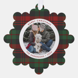 Röd och Grönt Pput Single Photo Helgdag