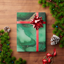 Röd och Grönt Presentpapper