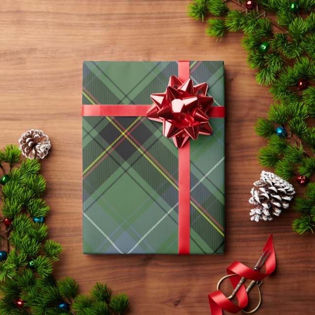 Röd och Grönt Presentpapper (Julgåva)