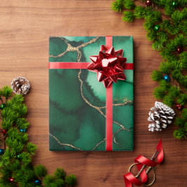 Röd och Grönt Presentpapper