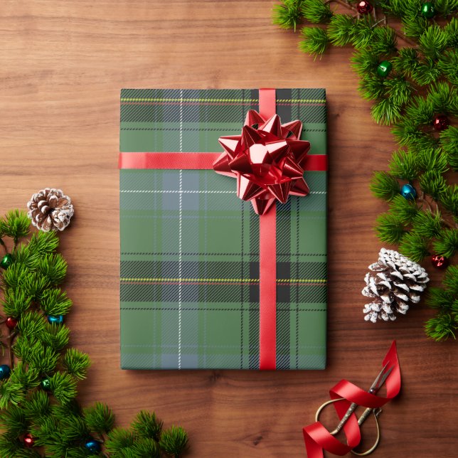 Röd och Grönt Presentpapper (Julgåva)