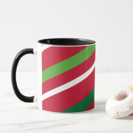 Röd och Grönt Rand Mugg #HolidayZ