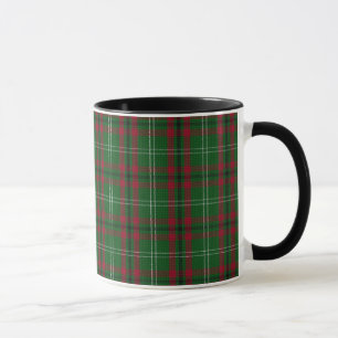 Röd och Grönt Tartan Mugg