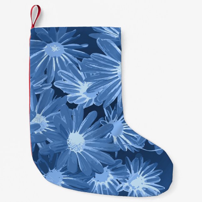 Röd och Gula blommor 3 Liten Julstrumpa (Framsidan)