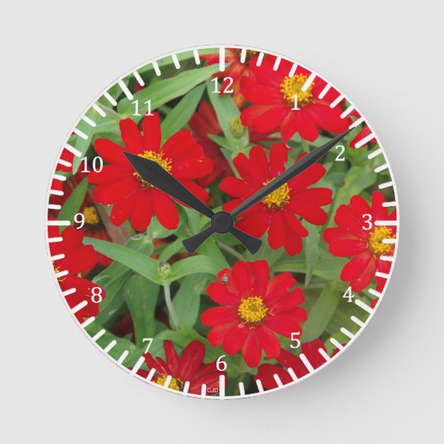 Röd och Gula blommor klocka (Framsida)