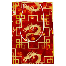 Röd och Guld Dragon