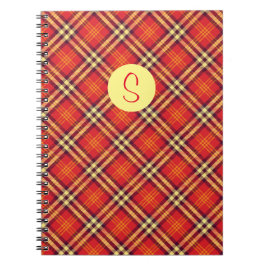 Röd och Gult Play Spiral Photo Notebook Anteckningsbok
