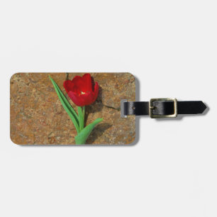 Röd och Gult Tulip Bagagebricka