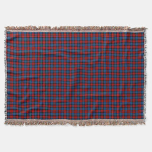 Röd och kunglig blåttTartan för MacLachlan klan Mysfilt