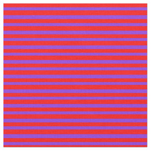 Röd och Lila Färgad stripe Mönster Tyg