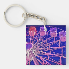 Röd och lila Ferris-hjul