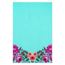 Röd och lila ro-turkos