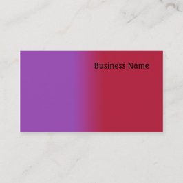 Röd och lilak visitkort