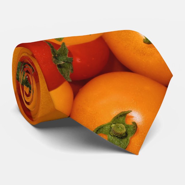 Röd och Orange Cherry Tomates Slips (Rullad)