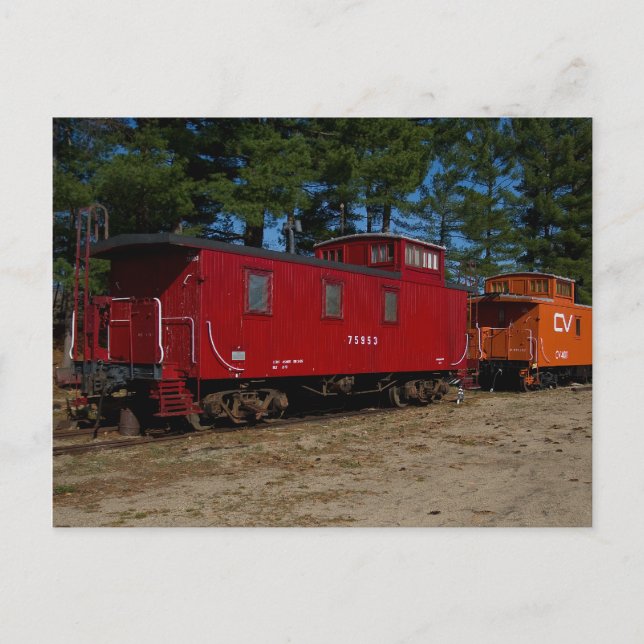 Röd- och Orange-medföljande vykort (Framsida)