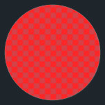 Röd och rödstyrd Vintage för brandmotor Runt Klistermärke<br><div class="desc">Röd och rödstyrd Vintage för brandmotor</div>