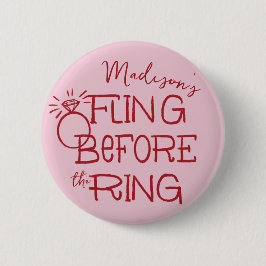 Röd och rosa doodle-skiss: Sista festerna innan ri Knapp