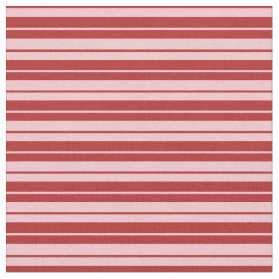 Röd och Rosa Linjer/Rand Mönster Tyg