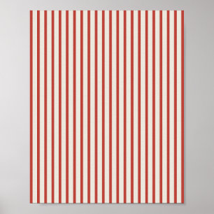 Röd och skam, strimlad poster