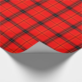 Röd och svart jultomte presentpapper