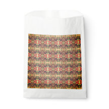 Röd och svart mönster