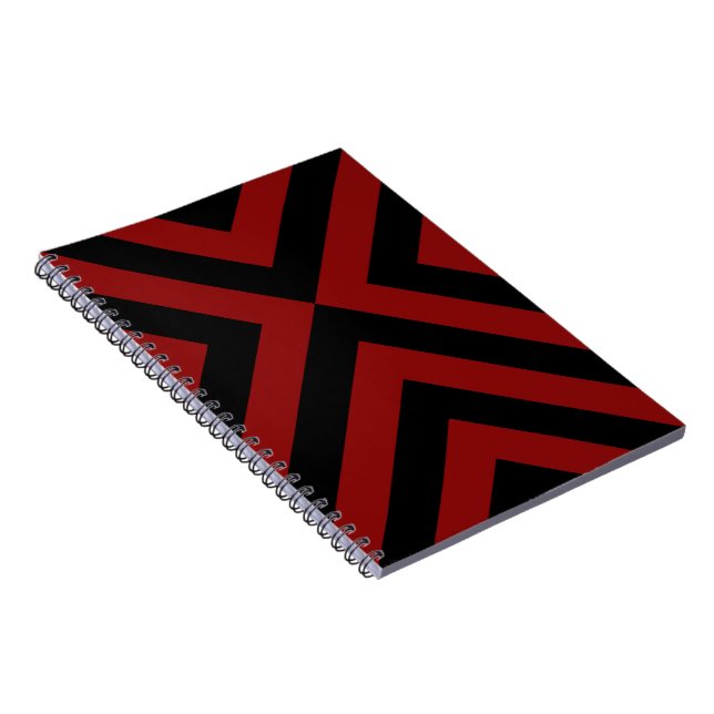 Röd och svart ovrons bärbar dator anteckningsbok (Högra Sidan)