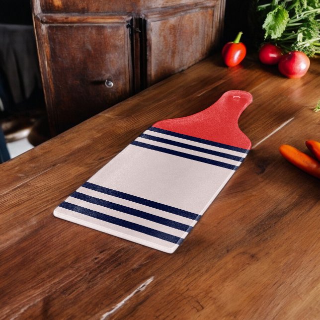Röd och svart Rand (Chopping Board)