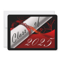 Röd och svart Studentfest