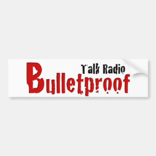Röd och svart titellogotypbildekal för BPTR Bildekal