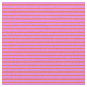 Röd och violett stripe/länt Mönster Tyg