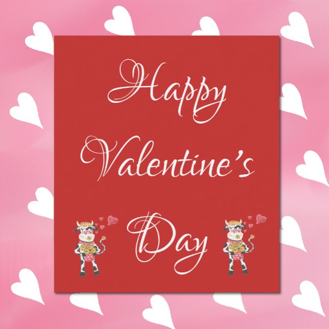 Röd och vit Alla hjärtans dag vin-etikett Vinflaska Etikett (Skapare uppladdad)