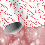 Röd och vit candy cane Mönster Presentpapper<br><div class="desc">Tycker du om julomslutning papper? Den pappra inslagningen är röd och vit candy cane mönster.</div>