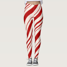 Röd och vit Candy cane strippad