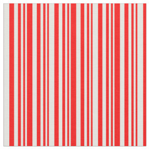 Röd och vit Färgad stripe Mönster Tyg