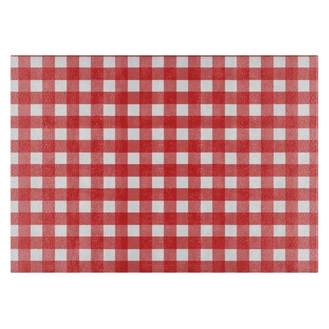 Röd och vit gingham (Framsidan)