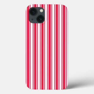 Röd och vit kandy rand Fodral-Mate iphone case