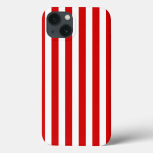 Röd och vit kandy rand Fodral-Mate iphone case