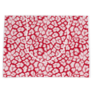 Röd och vit leopard