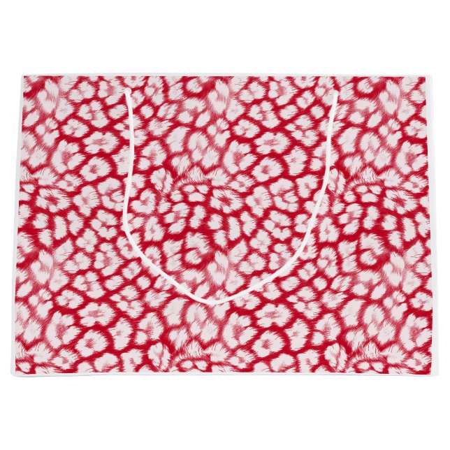 Röd och vit leopard (Framsidan)