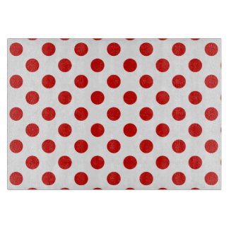 Röd och vit polka dots