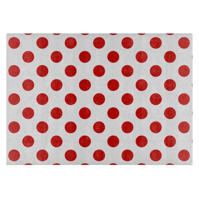 Röd och vit polka dots (Framsidan)
