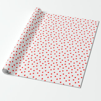 Röd och vit presentpapper