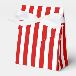 Röd och vit rand presentaskar