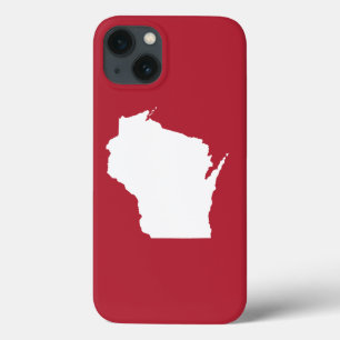 Röd och vit Wisconsin