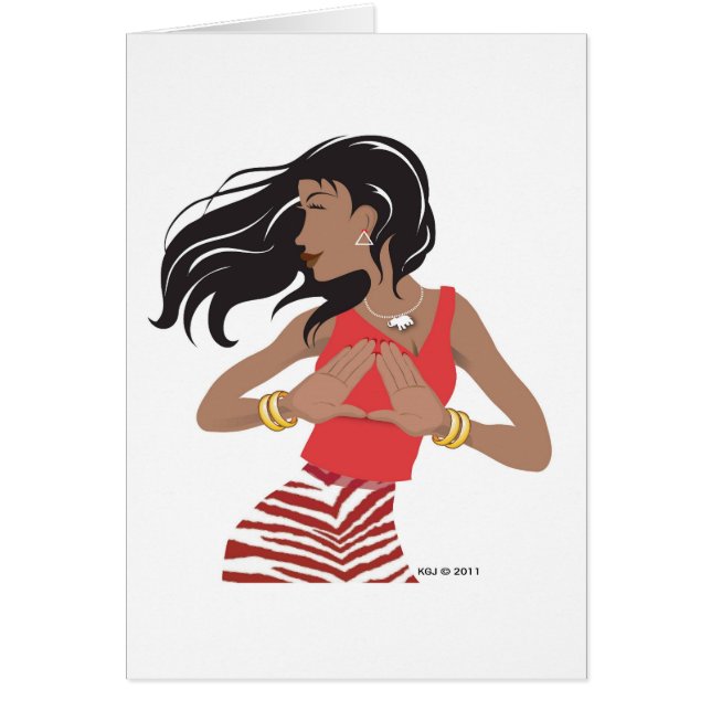 Röd- och vitsisterlandssorgens hälsningskort (Framsidan)