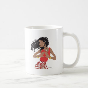 Röd- och vitsisterlandssorgens kaffemugg