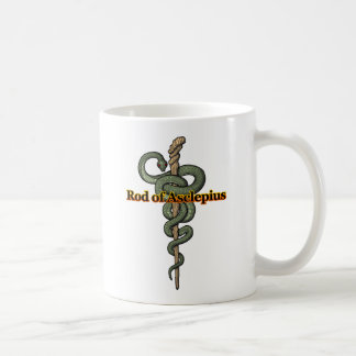 Rod of Asclepius Kaffemugg