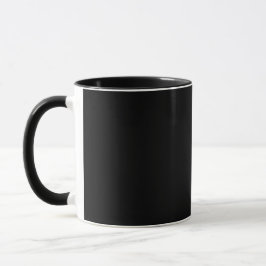 Rod of Asclepius Medical Classy Guld on Black Mugg