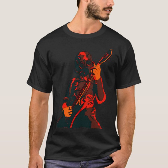 Röd/Orange Ghoul T Shirt (Framsida)